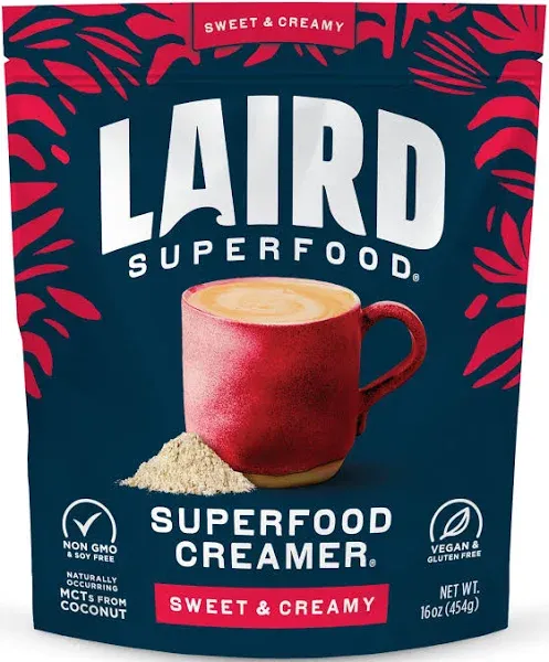 Laird Superfood Coffee Creamer Original Non-Dairy Vegan