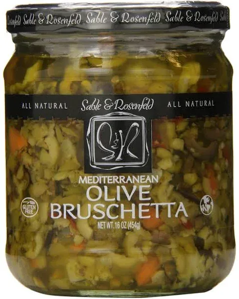 Sable Rosenfeld Mediterranean Olive Bruschetta