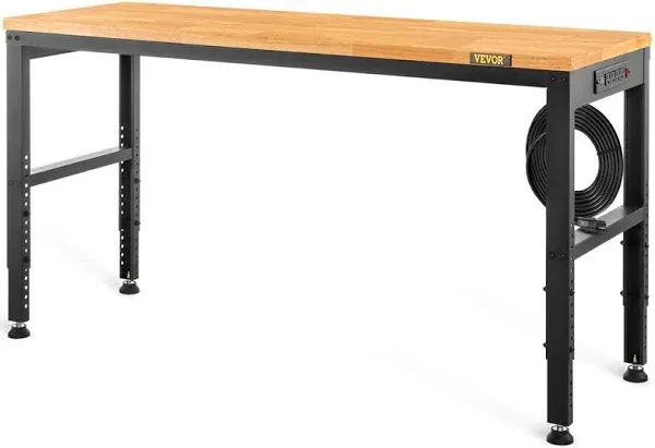 VEVOR Adjustable Height Workbench