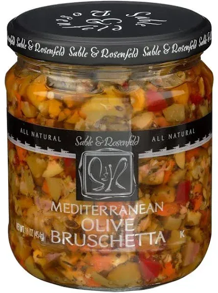 Sable Rosenfeld Mediterranean Olive Bruschetta