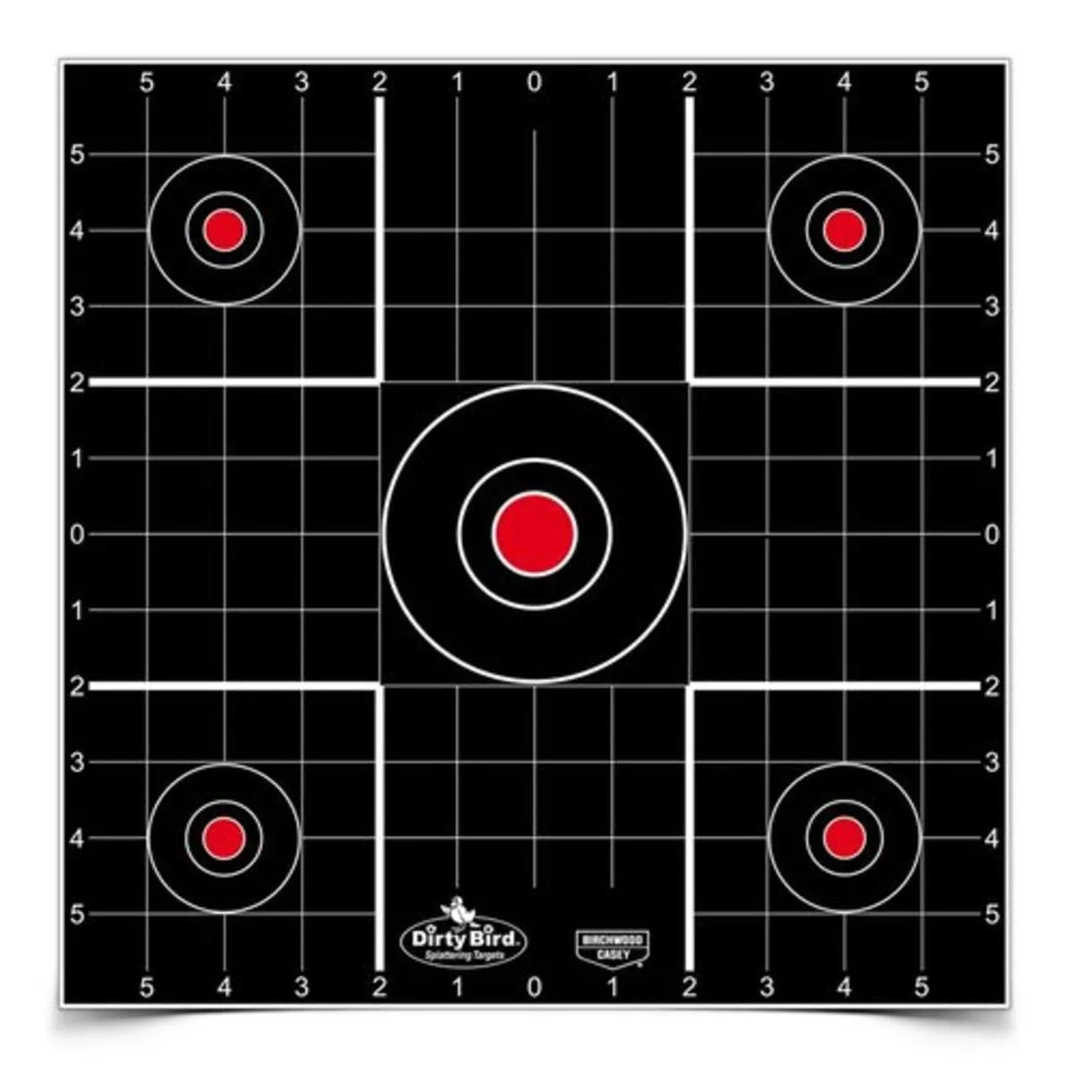 Dirty Bird Target Sight-In 12&#034; 12 Targets Great for Indoor or Outdoor Ranges