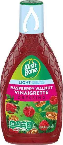 Wish-Bone Dressing Light Raspberry Walnut Vinaigrette