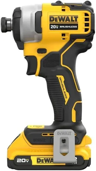 DeWalt Atomic 20V MAX* Brushless Cordless 1/4" Compact Impact Driver Kit