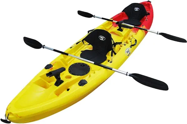 BKC TK219 Tandem Fishing Kayak