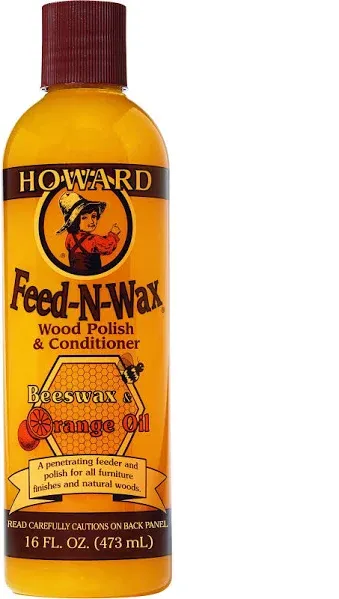 Howard Feed-N-Wax Wood Polish Conditioner