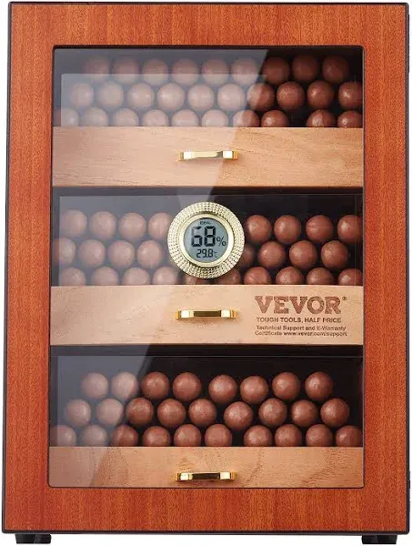 VEVOR 150 Cigar Humidor Cabinet