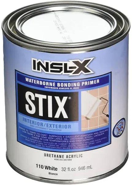 Insl-x SXA110099-04 White Acrylic-Uretha<wbr/>ne Primer and Sealer 1 qt. (Pack of 4)