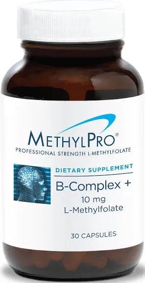 MethylPro B-Complex + 10 mg L-Methylfolate