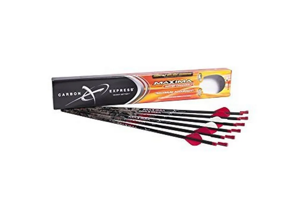 52113 Maxima Hunter 20-Inch Fletched BuffTuff Plus Carbon Crossbolt with R2 V...