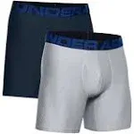 Under Armour Men's Tech 6 inch Boxerjock - 2 Pack