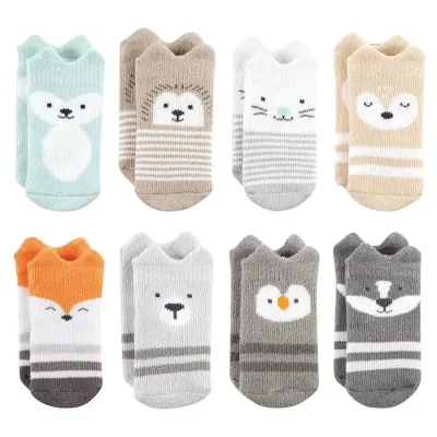 Hudson Baby Baby Cotton Rich Newborn and Terry Socks