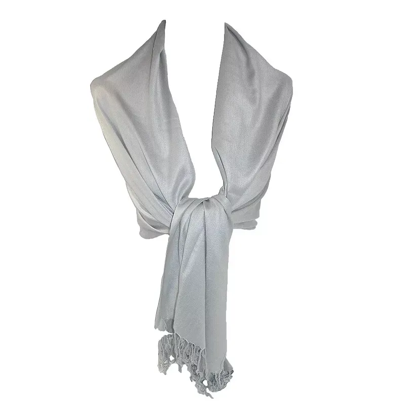 CTM Women's Classic Pashmina Wrap Scarf Shawl