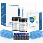 100 Test Strips & Lancets Kit For Glucoracy G-425-2