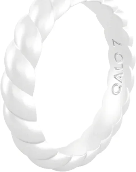 Qalo Women's Twist Stackable Silicone Ring