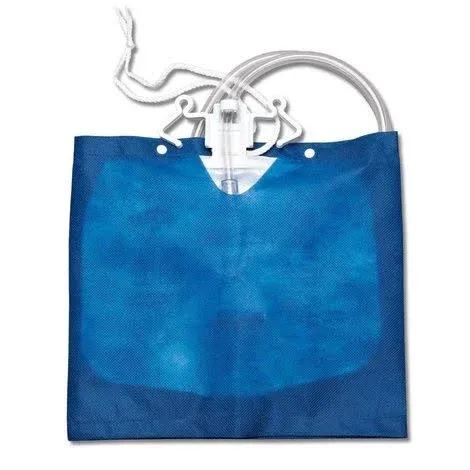 Medline Fabric Urinary Drain Bag Covers for Low Beds