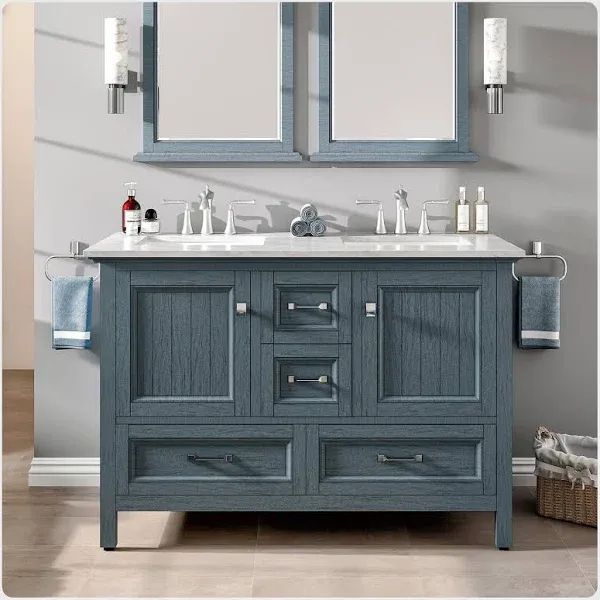 Eviva Britney Sink Transitional Bathroom Vanity