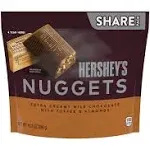 Hershey's Nuggets Milk Chocolate with Toffee and Almonds, Share Pack - 10.2 oz