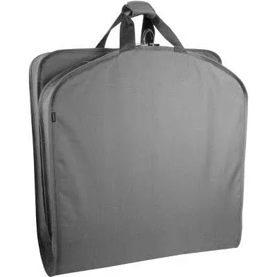 WallyBags 40" Deluxe Travel Garment Bag, Grey