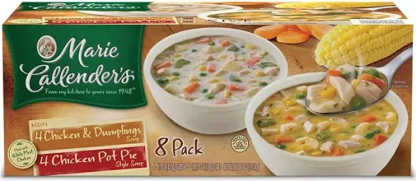 Marie Callender Chicken Variety Soup, 8 Pack