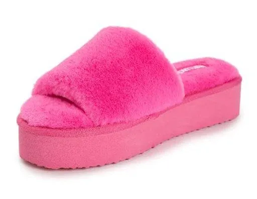 Muk Luks Women's Platform Slide Slipper