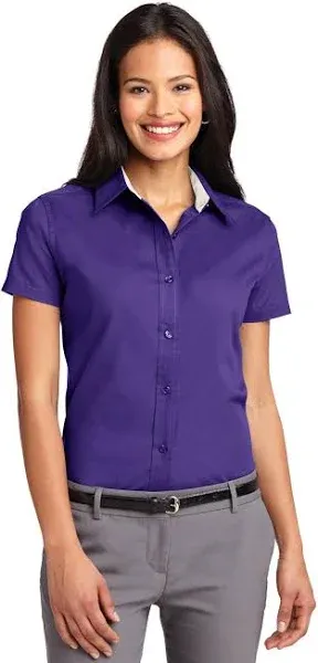 Port Authority Ladies Short Sleeve Easy Care Shirt. L508