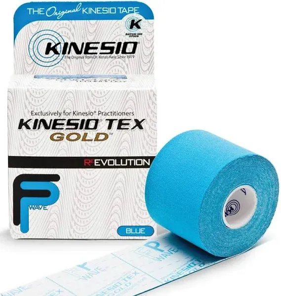 Kinesio&#174; Tex Gold FP Kinesiology Tape 2" x 5.5 yds Blue 1 Roll 24-4871