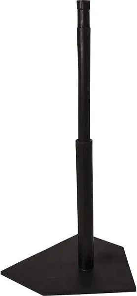 Champion Sports Deluxe Batting Tee - Mounted Adjustable Telescopic Batting Tee