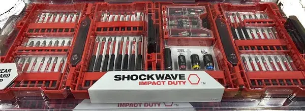 Milwaukee Shockwave Impact Duty Alloy Steel Drill and Screw Driver Bit Set