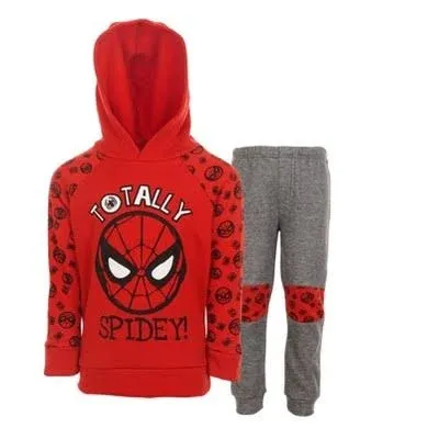 Marvel Avengers Spider-Man Fleece Hoodie and Jogger Set