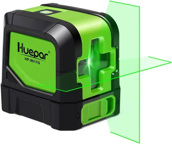  NEW Huepar 9011G Cross Line Laser - Green