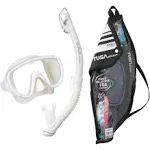 Tusa Sport Adult Serene Mask and Dry Snorkel Combo