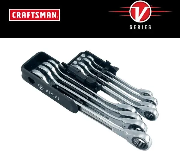 Craftsman V-Series SAE Ratchet Wrench Set