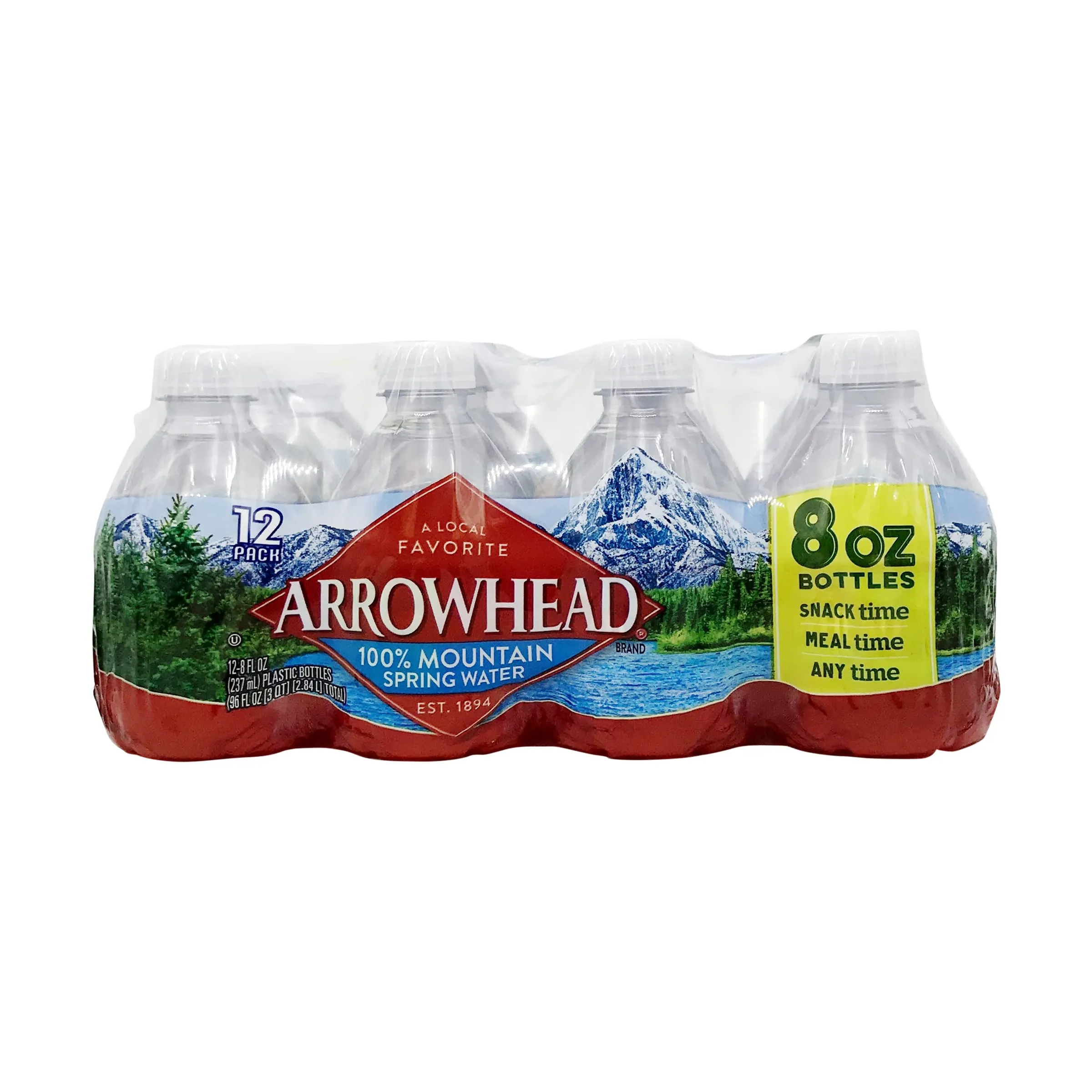 Arrowhead 100% Mountain Spring Water (12 x 12 fl oz)