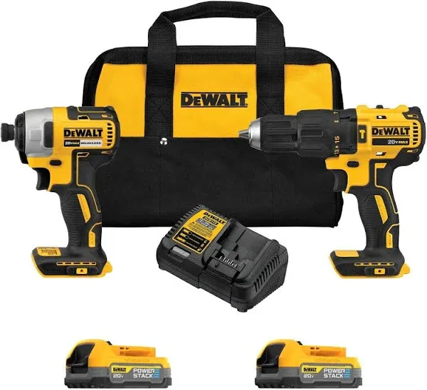 DEWALT POWERSTACK 2-Tool Combo Kit