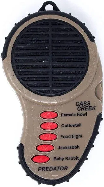 Cass Creek Ergo Predator Call Handheld Electronic Game Call CC010 Compact Design