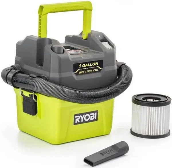 RYOBI Open Box - RYOBI 18V ONE+ Cordless 1 Gal. Wet/Dry Vacuum (Tool