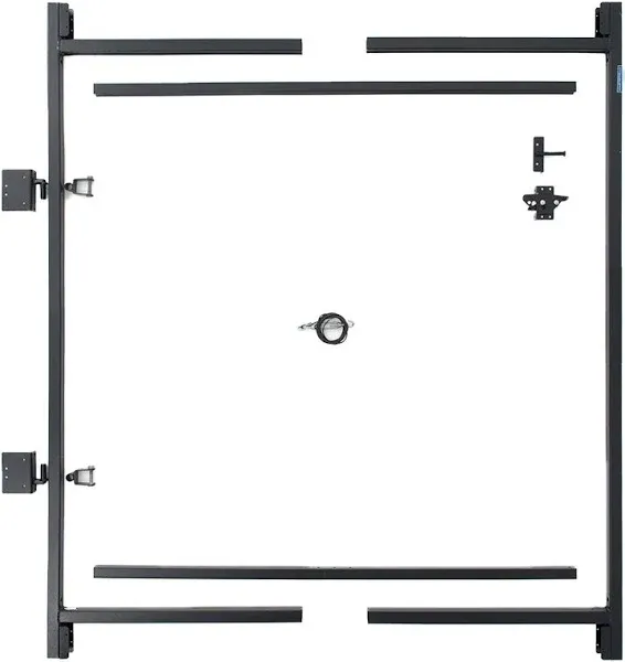 Adjust-A-Gate Steel Frame anti Sag Adjustable Gate Building Kit W/ Patented Trus