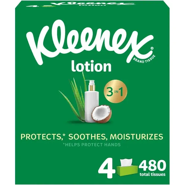 Kleenex Soothing Lotion Facial Tissues