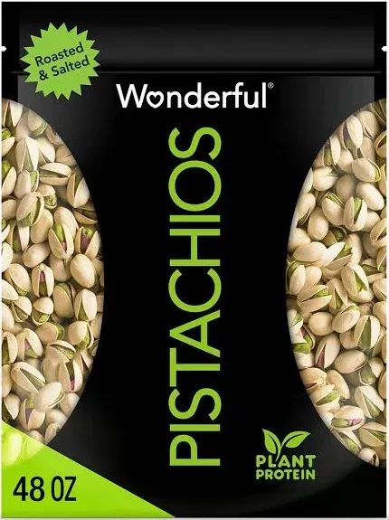 Wonderful Pistachios - Roasted & Salted, 16 oz