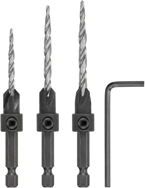 DeWalt DW2535 3 Piece Countersink Set