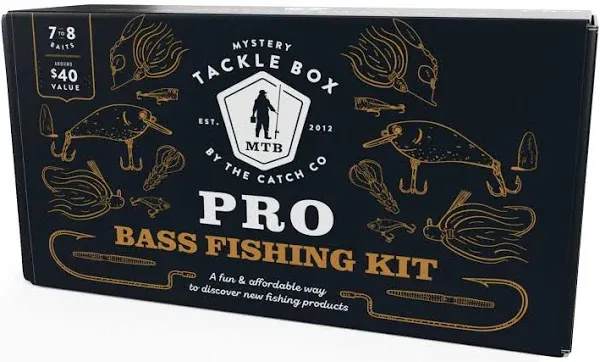 Mystery Tackle Box Pro Bass Fishing Kit