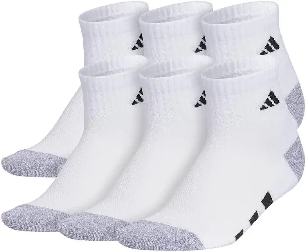 Adidas Youth Cushioned Quarter Socks