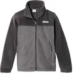 Columbia Steens Mountain II Fleece Jacket - Boys' City Grey / Shark S