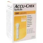 Accu-Chek Softclix Diabetes Lancing Device and 110 Softclix Lancets for Diabetic Blood Glucose Testing (Packaging May Vary)