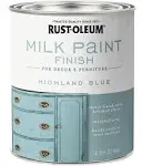 Kensington Gray, Rust-Oleum Matte Milk Paint Kensington Gray, Quart