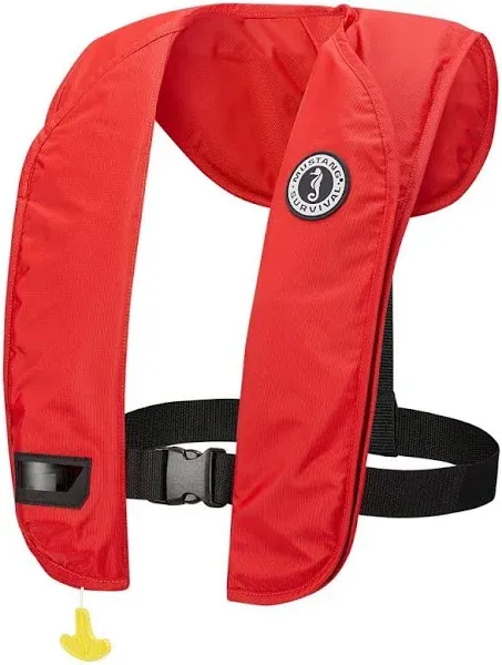 Mustang MIT 100 Inflatable PFD - Red - Manual