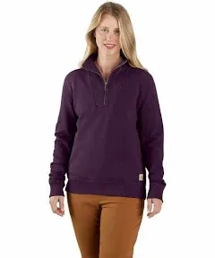 Carhartt Women's Tencel Fiber Series Relaxed Fit Half-Zip Sweatshirt