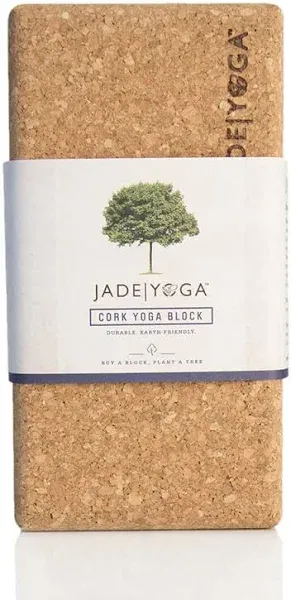 Jade Yoga Cork Block