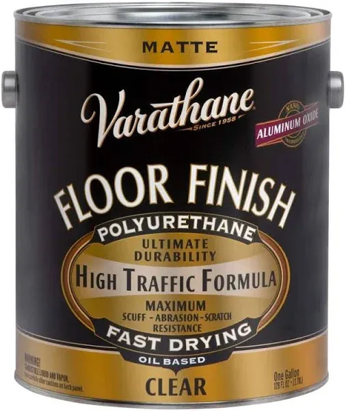 Varathane Floor Finish,Crystal Clear,Satin 230231