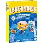 Lunchables Lunch Combinations, Turkey & Cheddar, Cracker Stackers